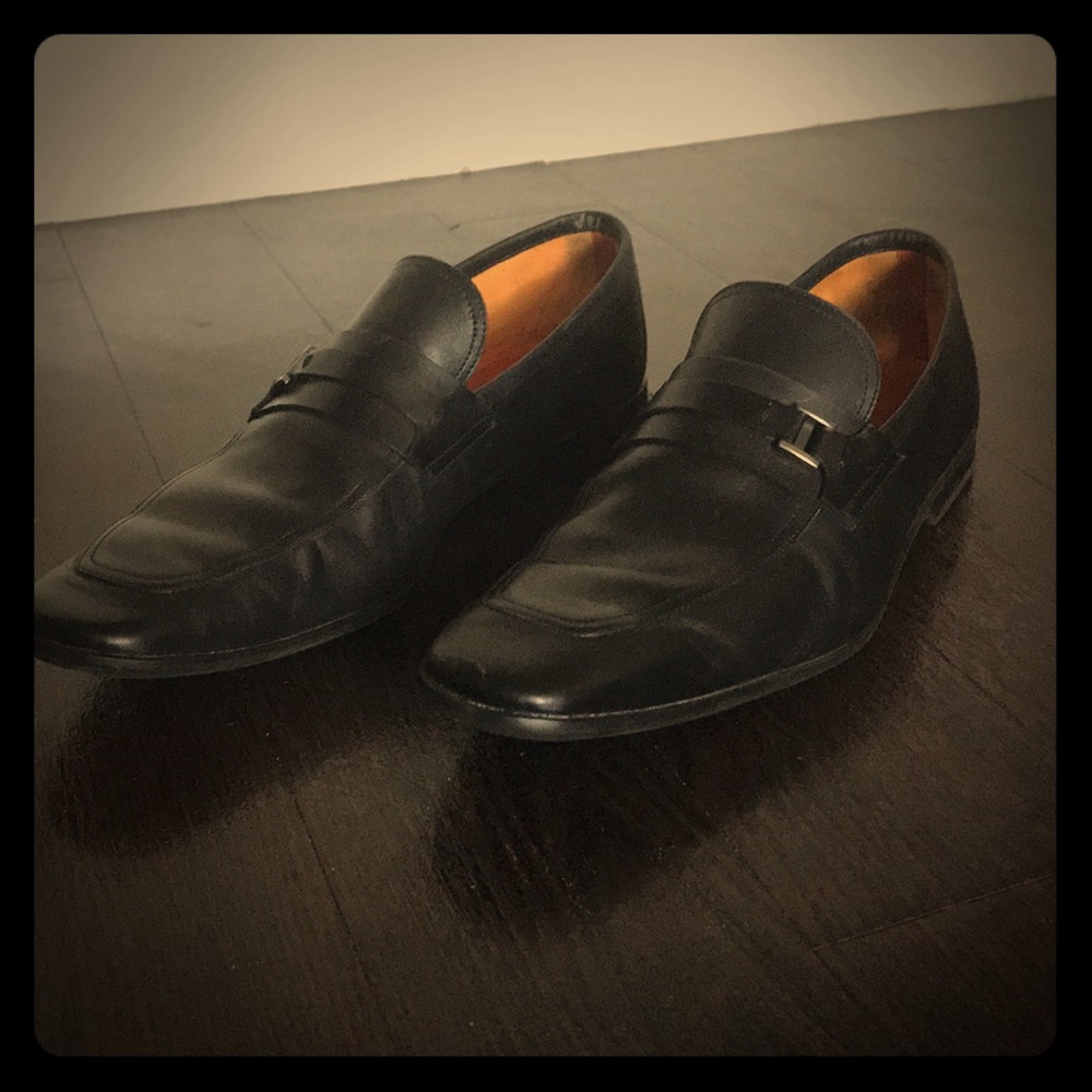 Magnanni for Neiman Marcus Slip-On Leather Loafer